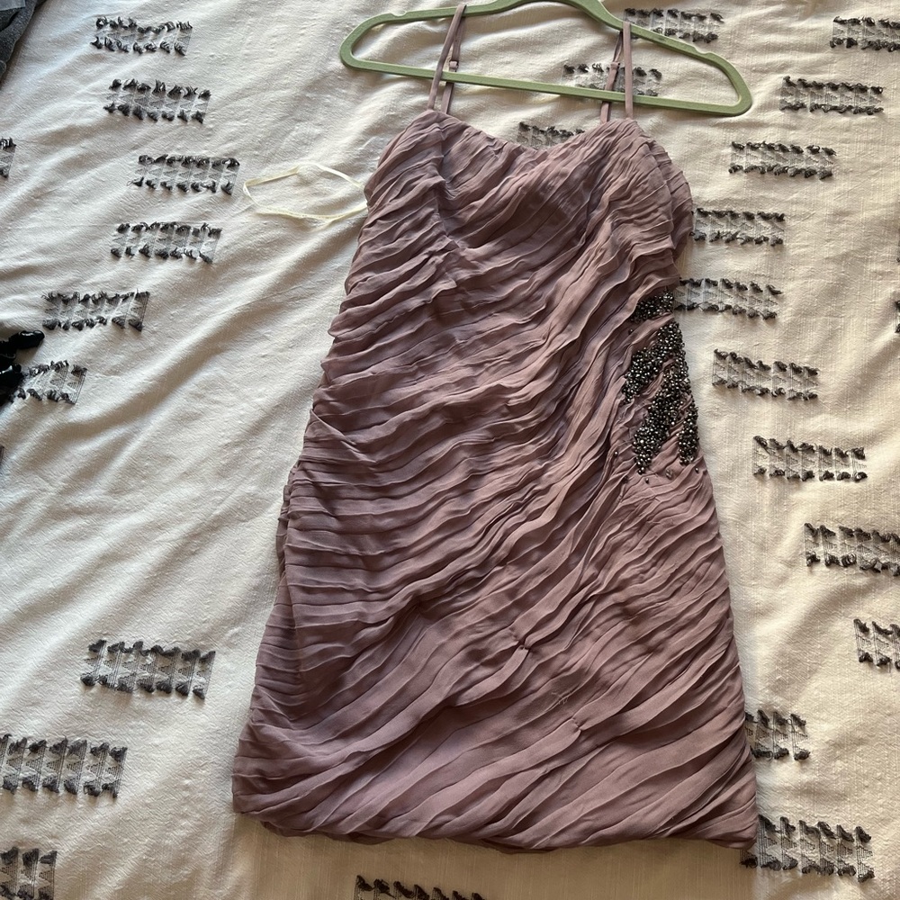 Pink cocktail dress